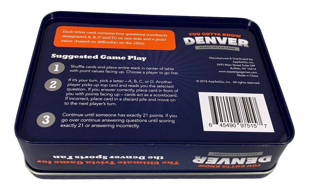 500 Denver sports questions spanning teams, players, and arenas.