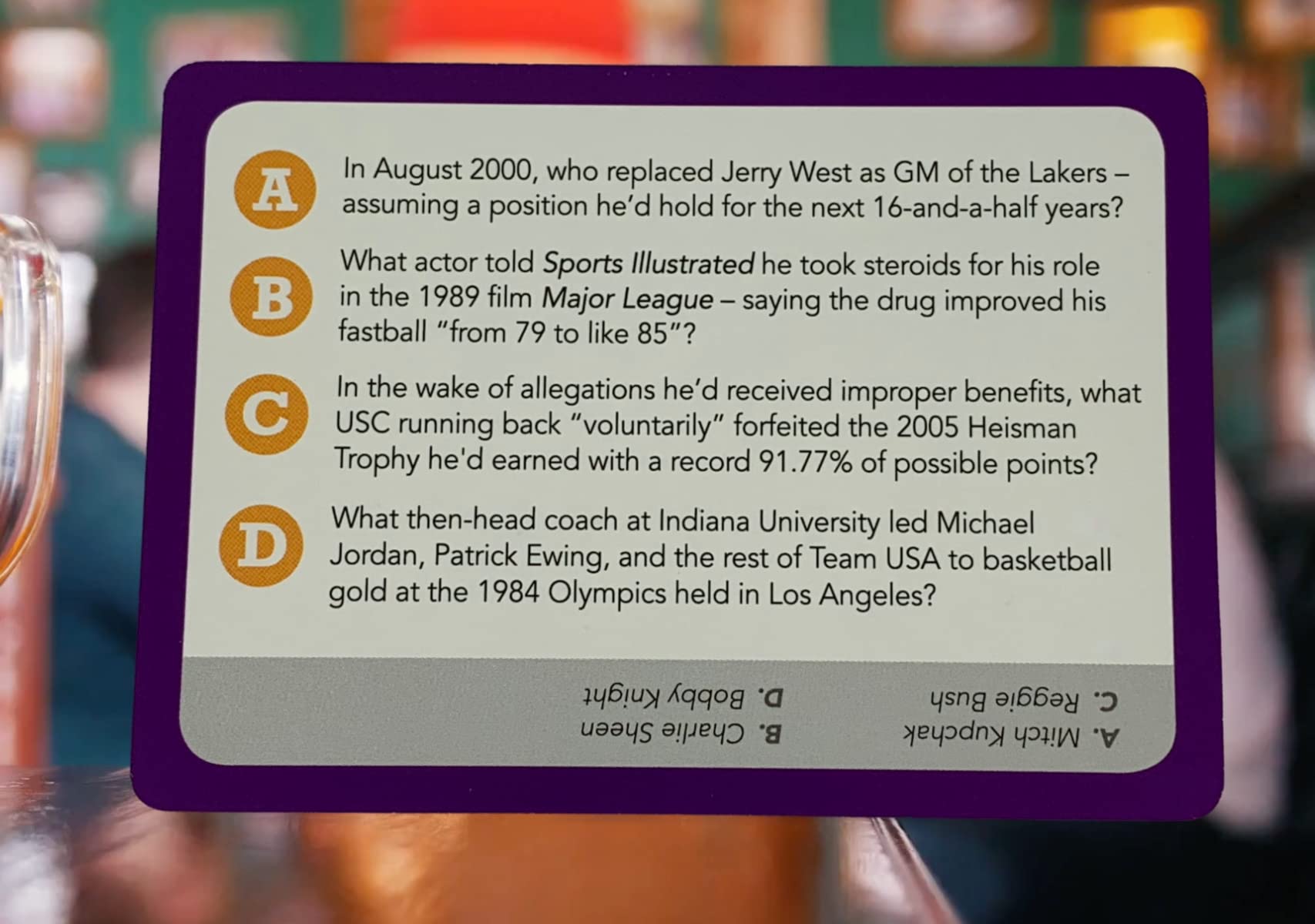 You Gotta Know Los Angeles questions about players, coaches, trades, and drafts.