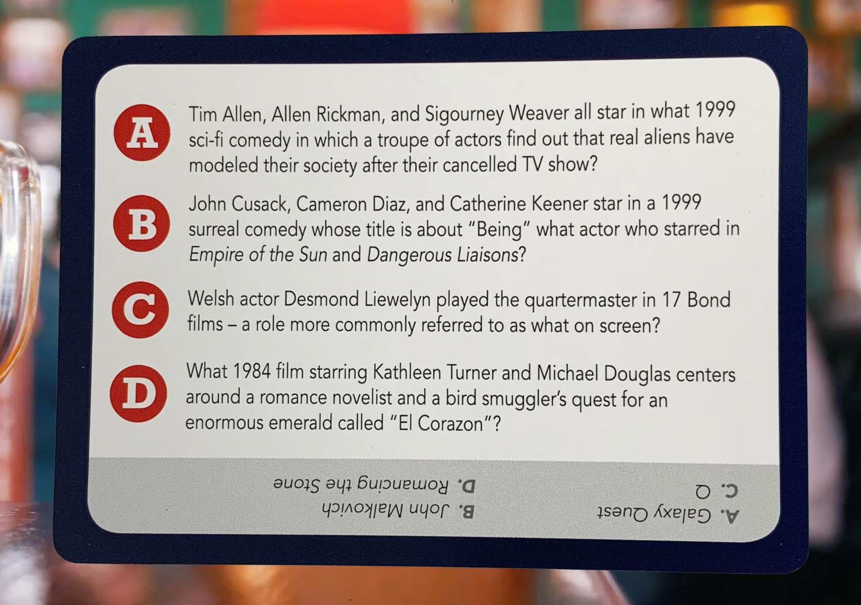 You Gotta Know Movies actors and directors prompts spark discussion