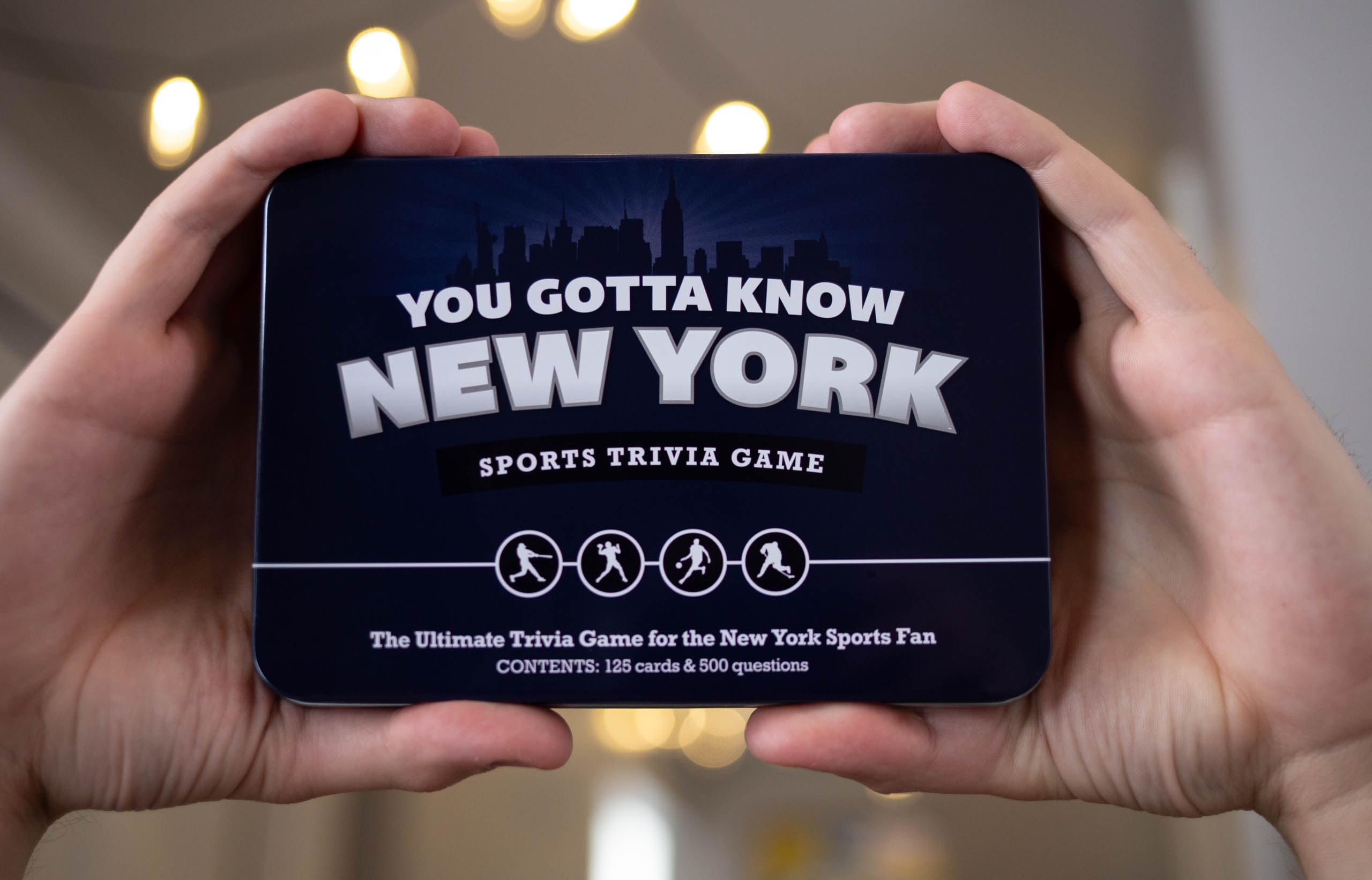 You Gotta Know New York group game night setup for friendly competition