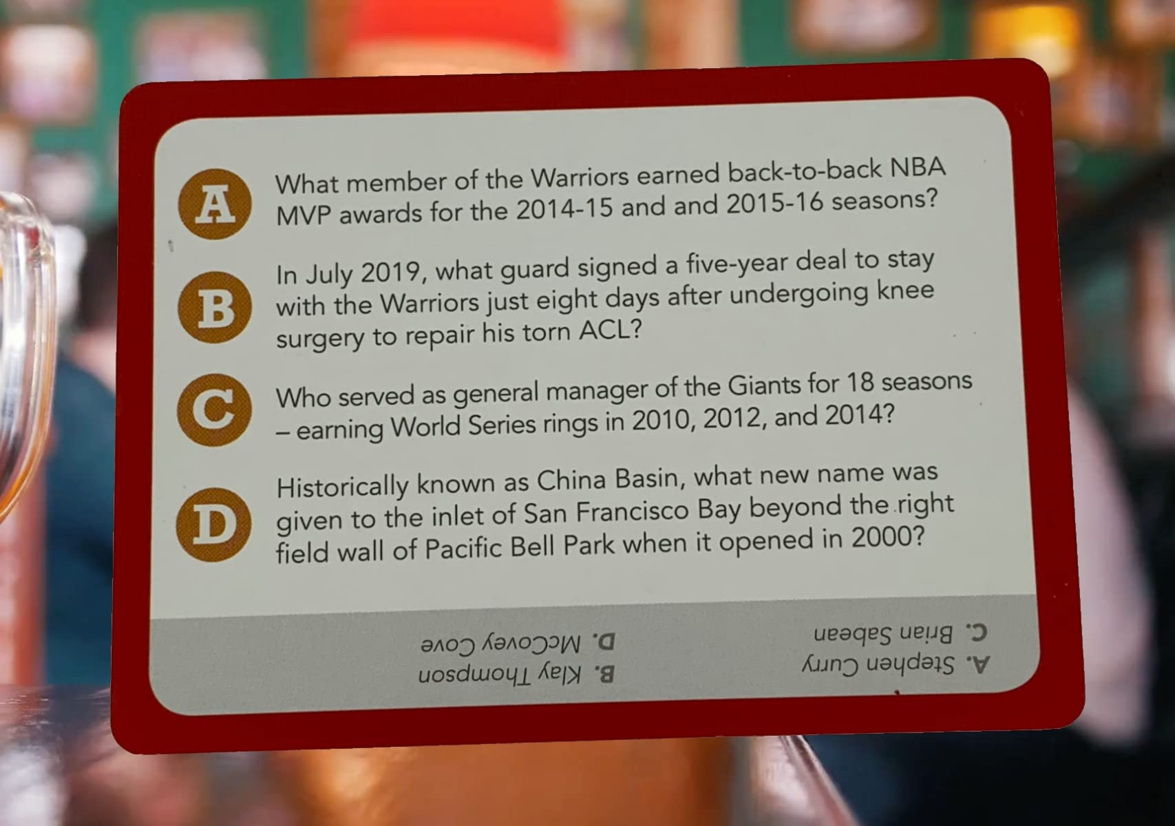 You Gotta Know San Francisco group game night fosters laughter and friendly competition