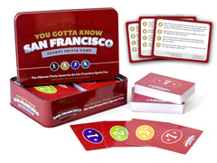 You Gotta Know San Francisco trivia cards reveal SF sports facts for game night fun