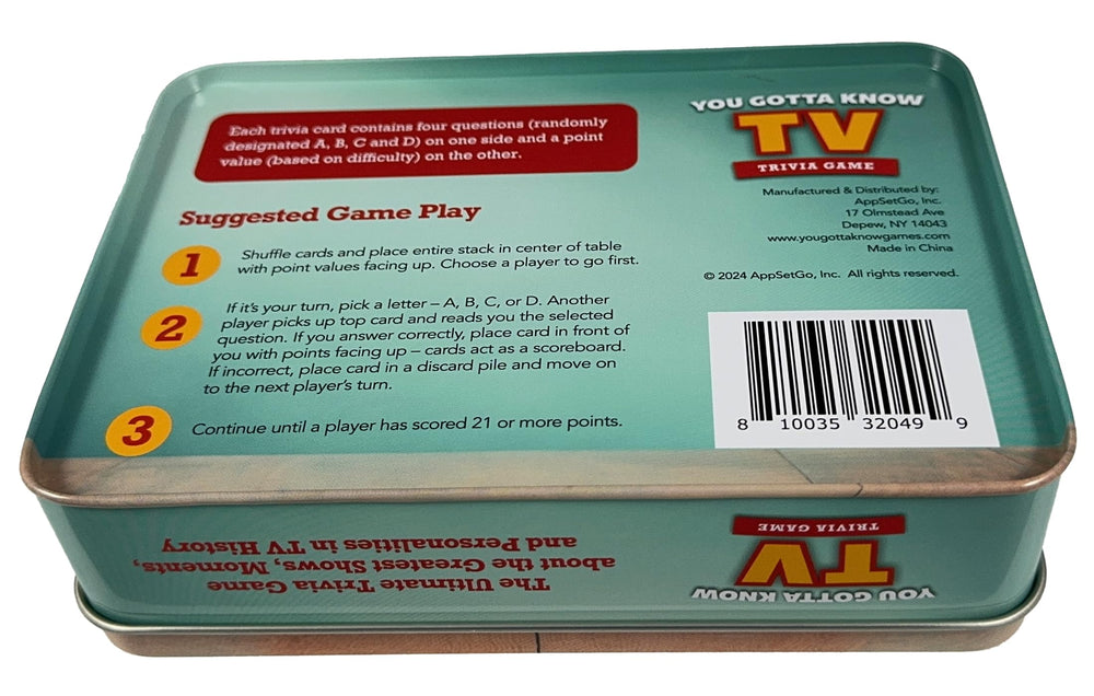Race to 21 gameplay in action with You Gotta Know TV.