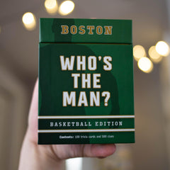 You Gotta Know Who’s The Man? Front card artwork captures classic Boston legends.