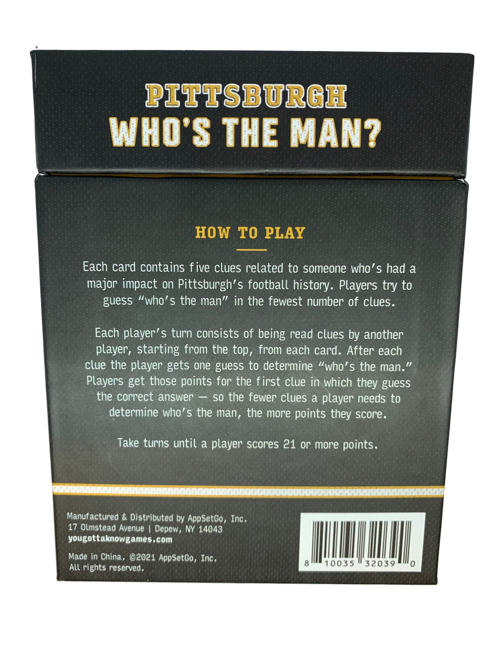 You Gotta Know's Who's the Man? player-guessing scene sparks friendly competition.