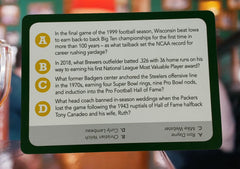 You Gotta Know Wisconsin hockey trivia cards for fans and friends