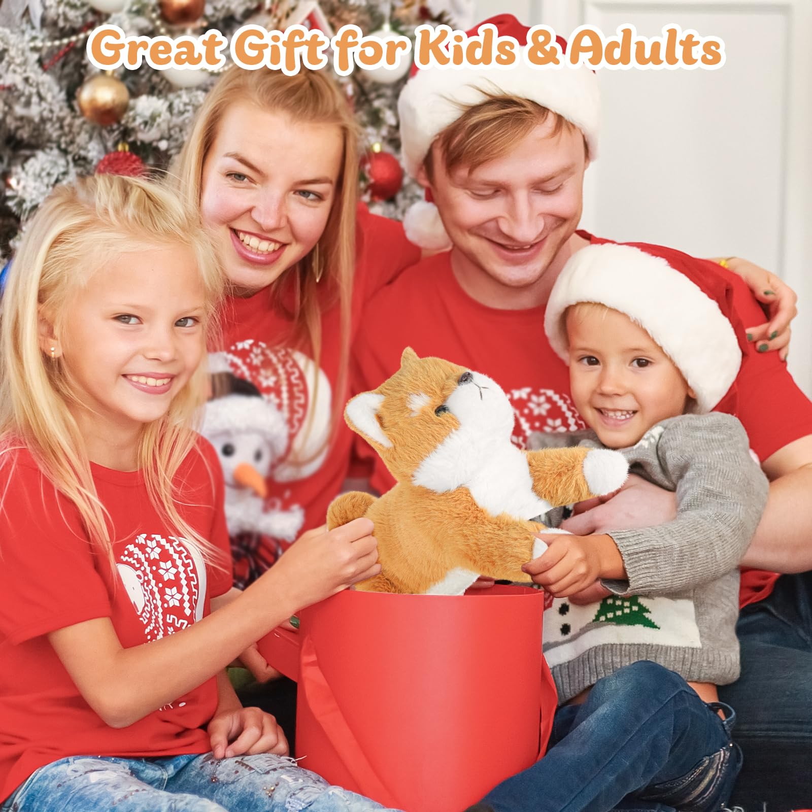YOUBLEK 19-inch weighted dog plush makes a thoughtful gift.