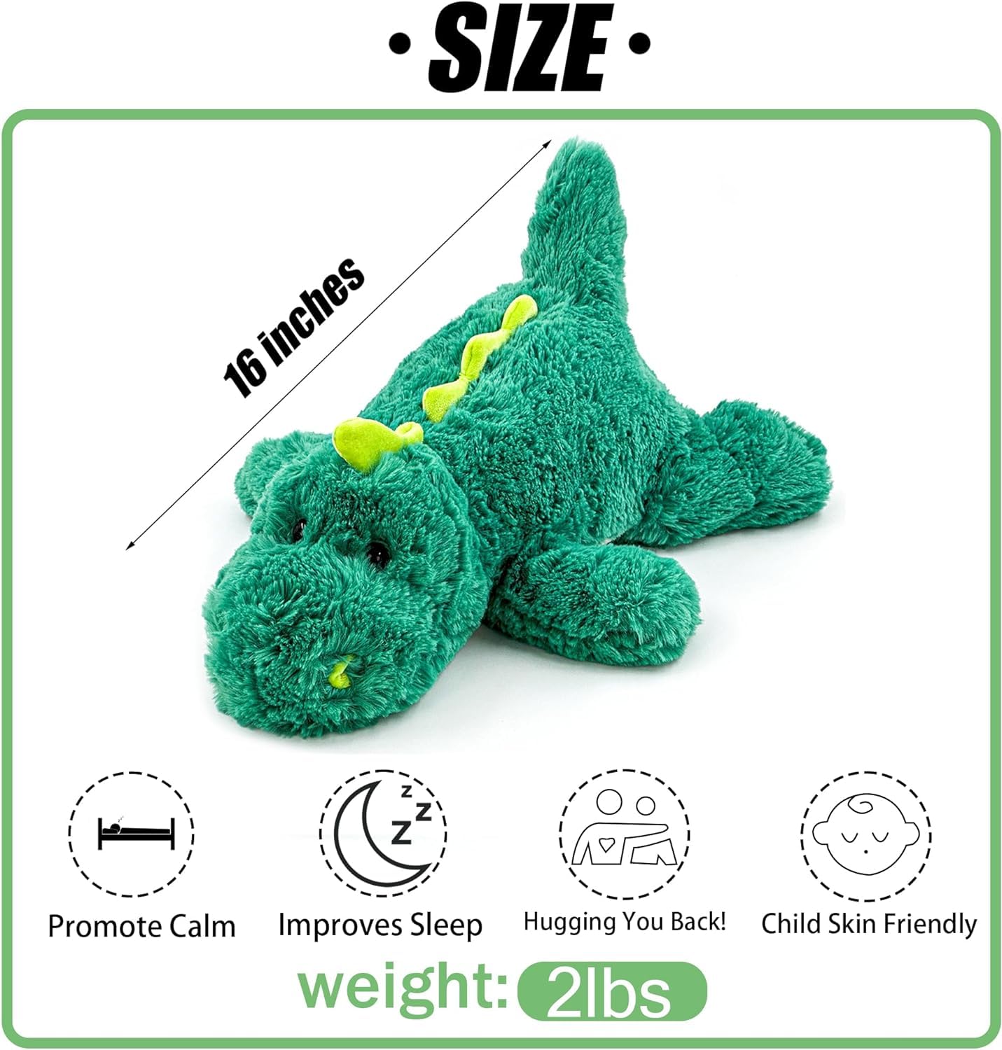 YOUBLEK weight distribution toward tummy and legs for calm cuddle