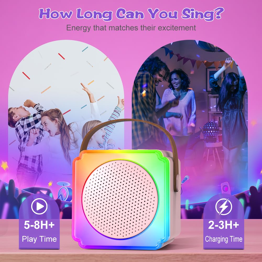 YOUBST travel-ready karaoke for car rides and playdates