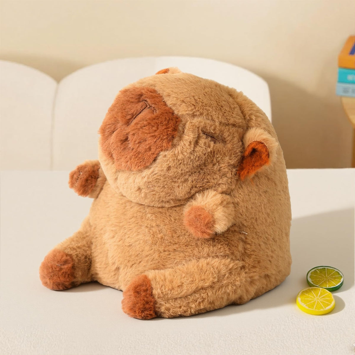 YOUGAANY Capybara Plush dancing feature boosts playful mood.