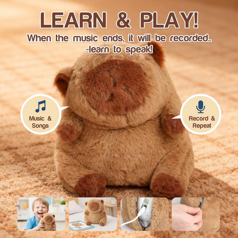 YOUGAANY Capybara Plush kawaii look appeals to kids and collectors.