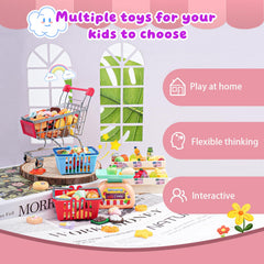 YOUHORYA 183Mini shopping baskets for cooperative role-play