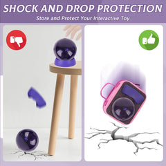 YouKnow Bitzee travel case compatible with dock for quick setup.