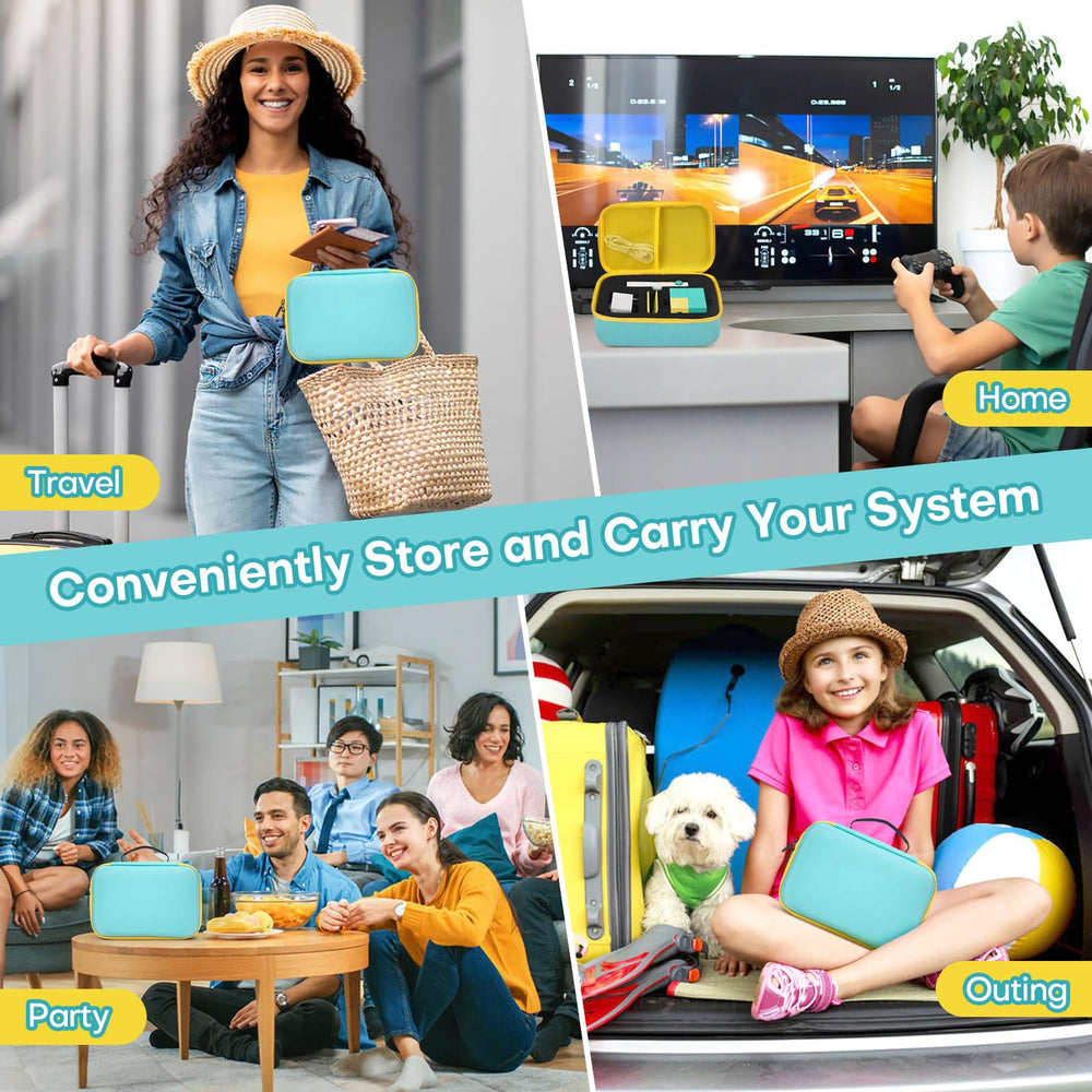 YouKnow case features soft carry handle for comfortable transport