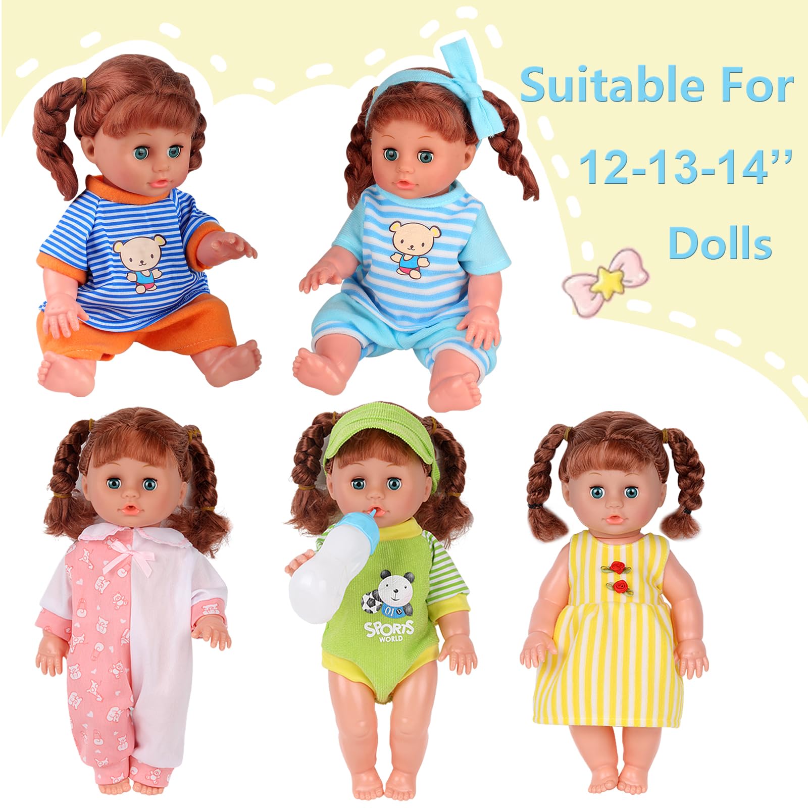 Gift-ready Young Buds doll clothes set for birthdays or holidays