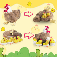 Youthfuljive 4-inch baby chick plush for gentle companionship.