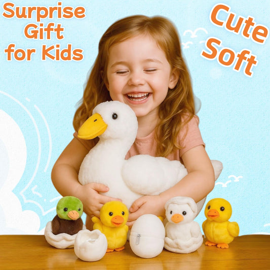 Youthfuljive baby ducklings 4-inch plush, perfect for gentle hugs.