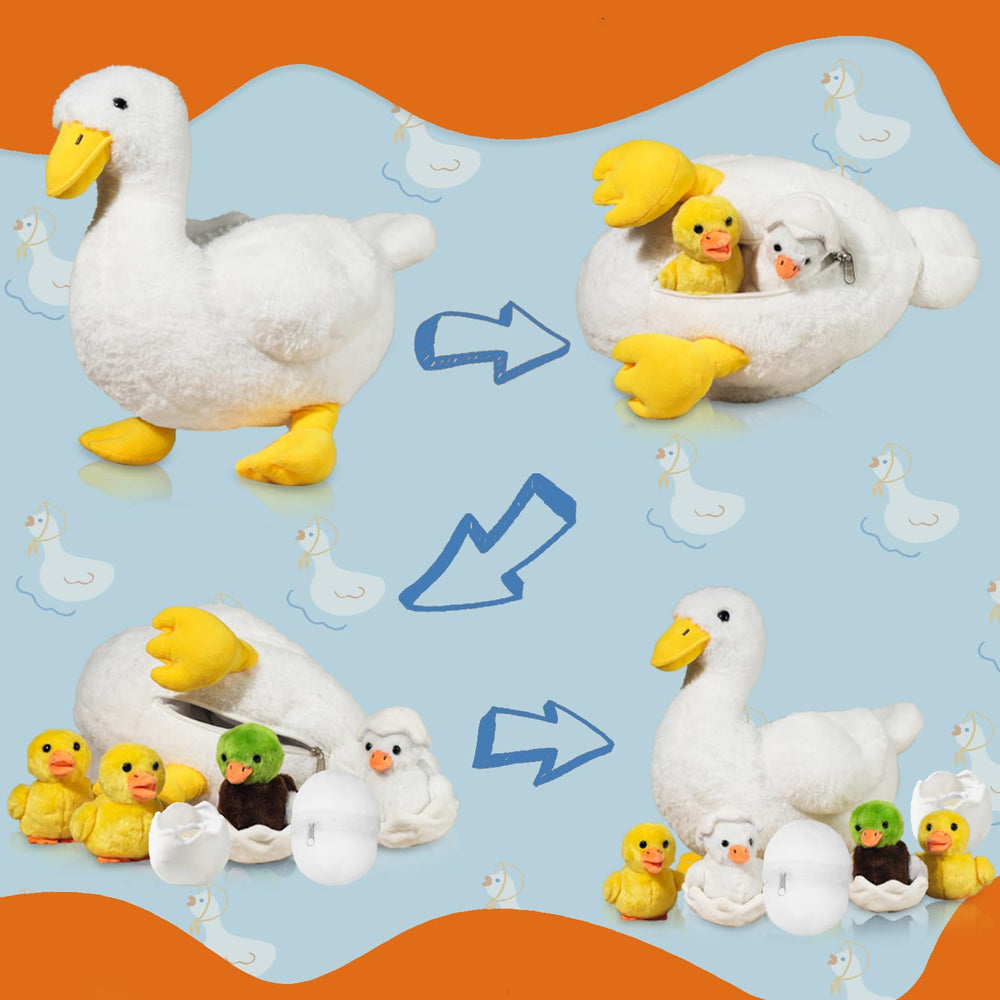 Youthfuljive zippable egg shell, stores ducklings neatly inside.