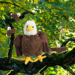 Youthfuljive eagle plush is safe, fluffy, and easy to care for