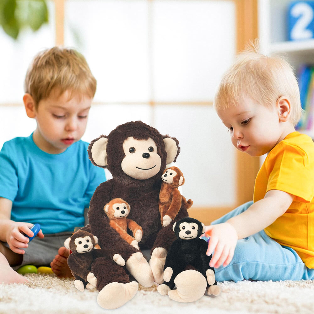Youthfuljive gift-ready monkey plush box, perfect for gifting