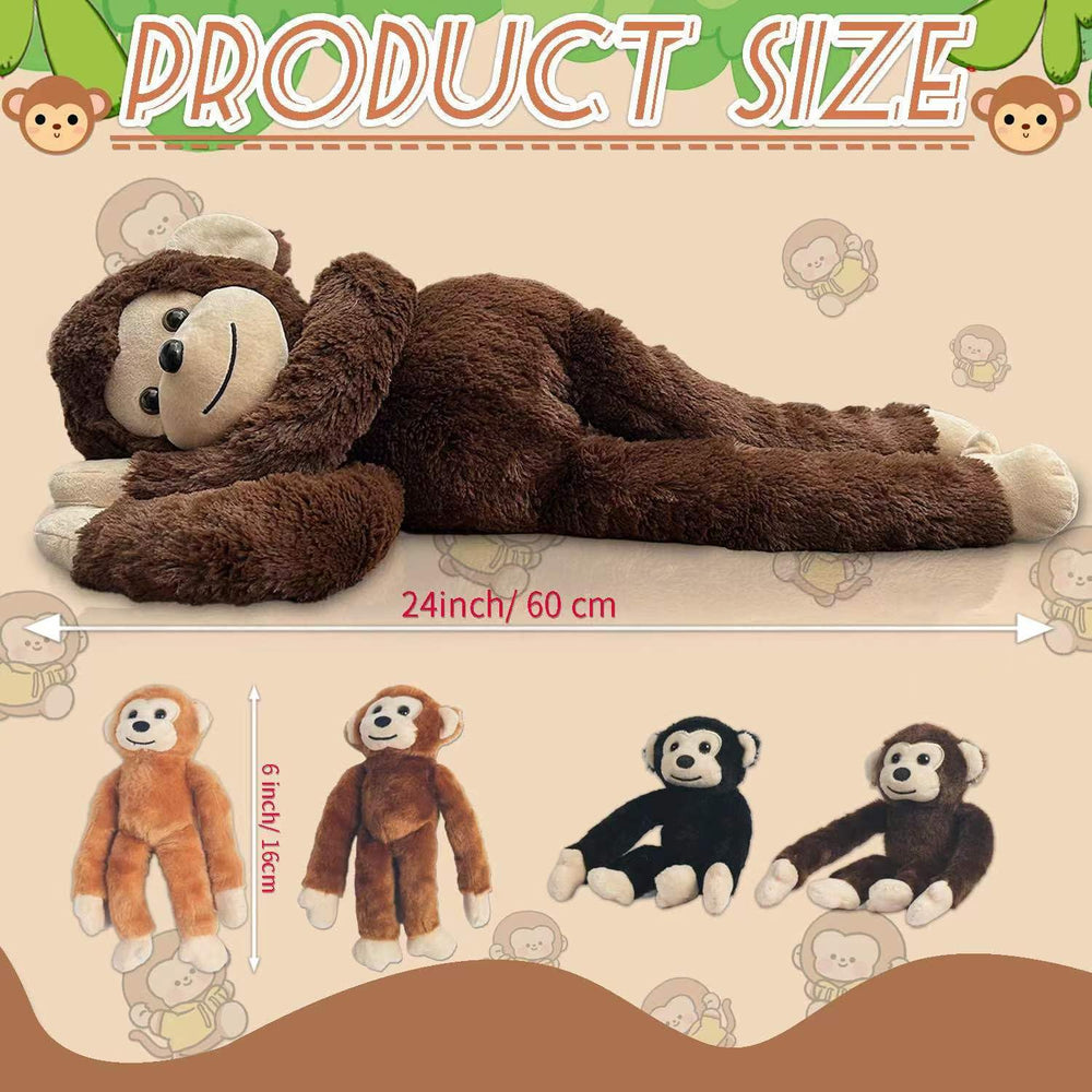 Youthfuljive monkey belly zipper showing removable babies