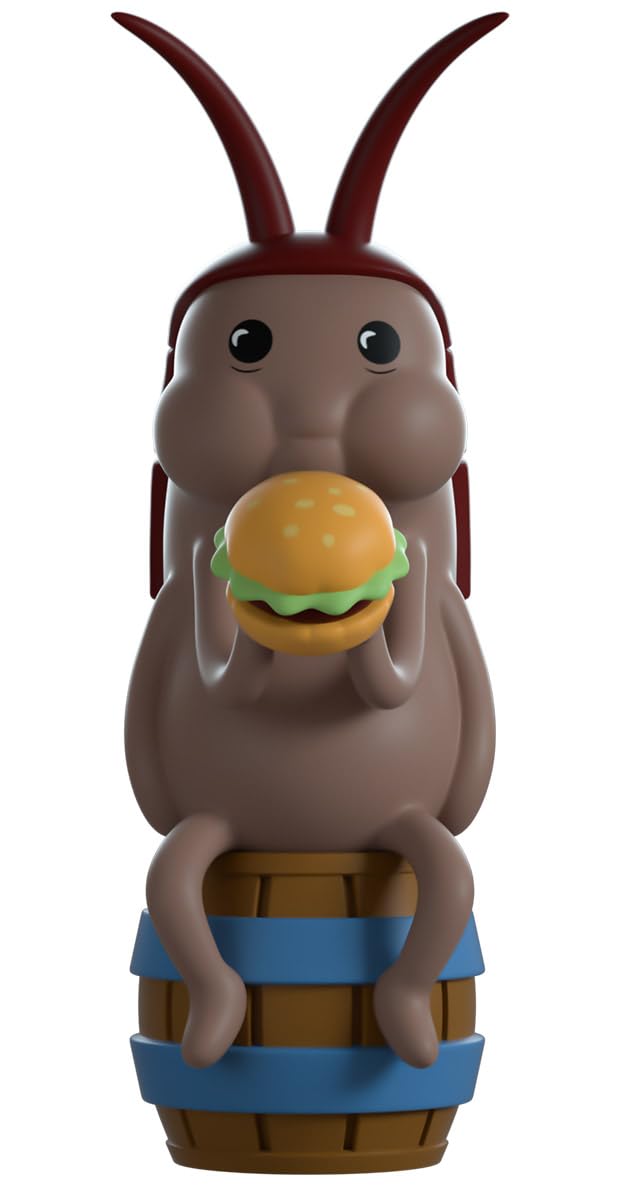 Youtooz cockroach vinyl figure close-up showing a smooth durable finish