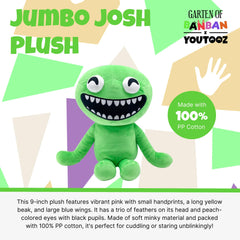 Youtooz Jumbo Josh with a big toothy smile for playful shelf presence.