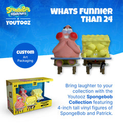 Youtooz What's Funnier Than 24 Spongebob mid-laugh pose; desk or shelf display.