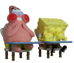 Youtooz What's Funnier Than 24 two-pack display with both figures.