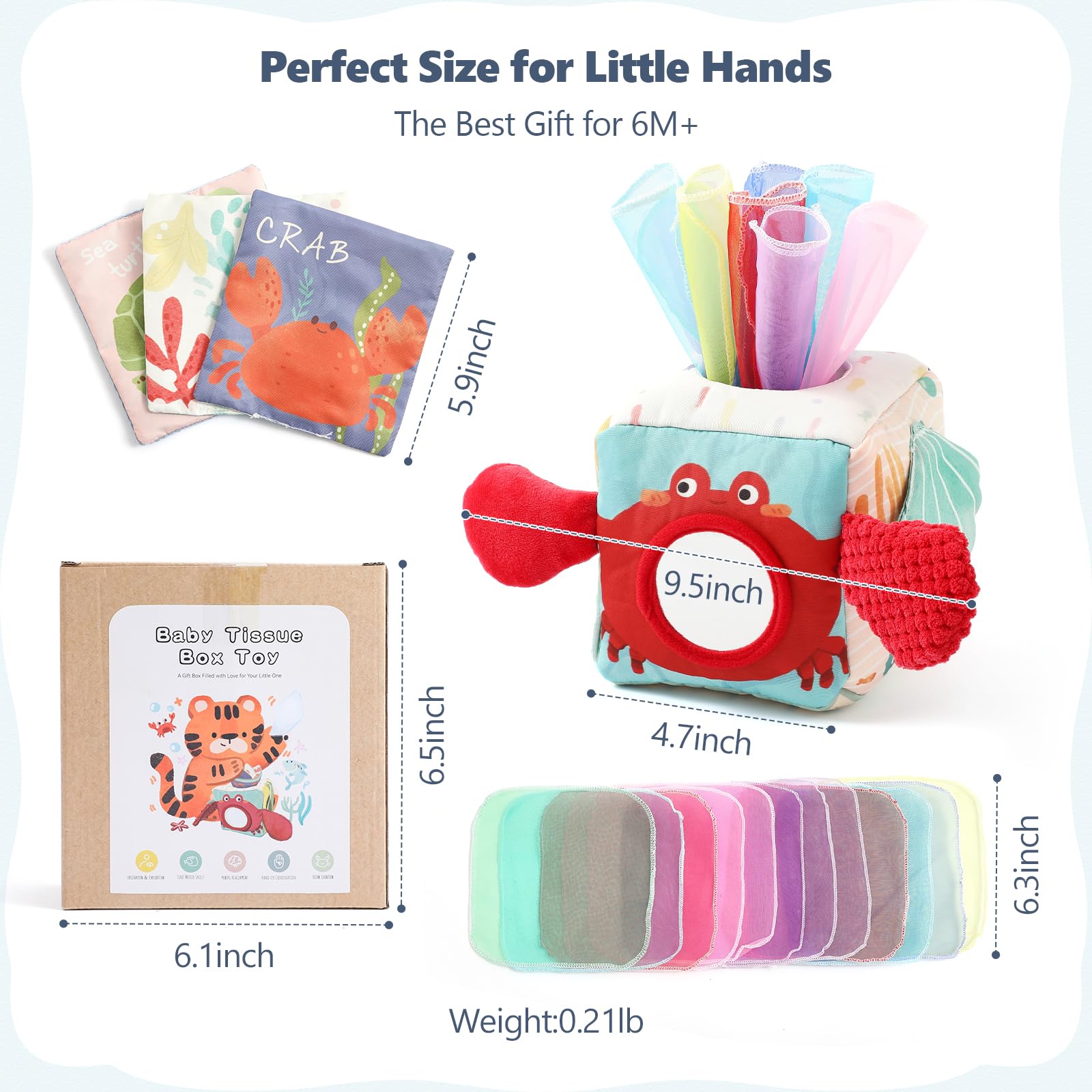 Youuys Crab Claws Sounds create varied auditory cues for interactive fun.