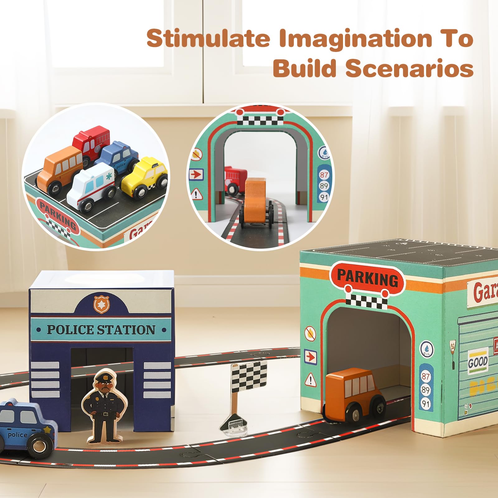 Youuys grocery store nesting scene invites sequencing and practical, everyday scenario play.