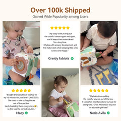 Youuys collapsible design makes travel friendly sensory play on the go.
