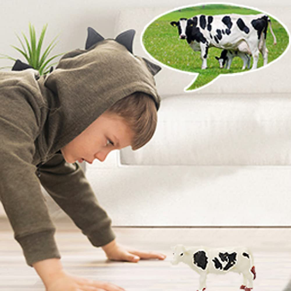 Yowlieu horse figurine poses dynamically for farm scenes