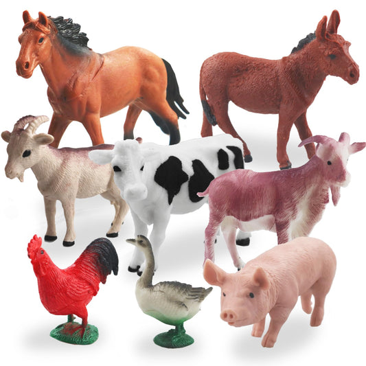 Yowlieu pig figurine with lifelike colors for imaginative play