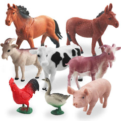 Yowlieu pig figurine with lifelike colors for imaginative play