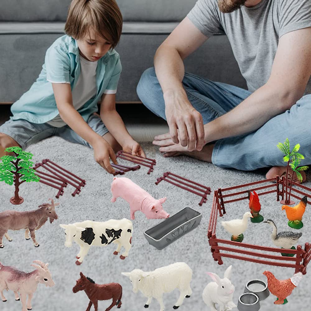 Yowlieu mini and jumbo figures suit small hands and early education play.