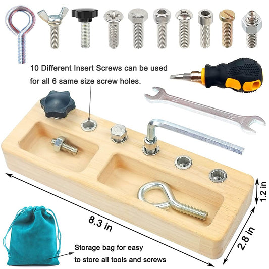 Yowlieu real-tools-for-kids screwdriver set promotes practical problem-solving.