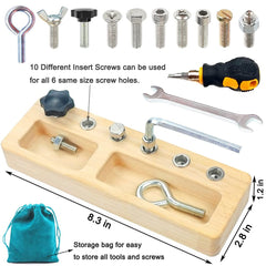 Yowlieu real-tools-for-kids screwdriver set promotes practical problem-solving.