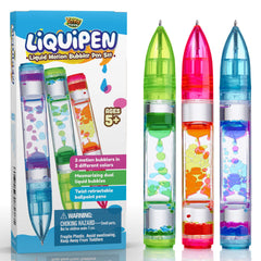 YoYa Toys Liquipen red drops promote focused study and visual rhythm.