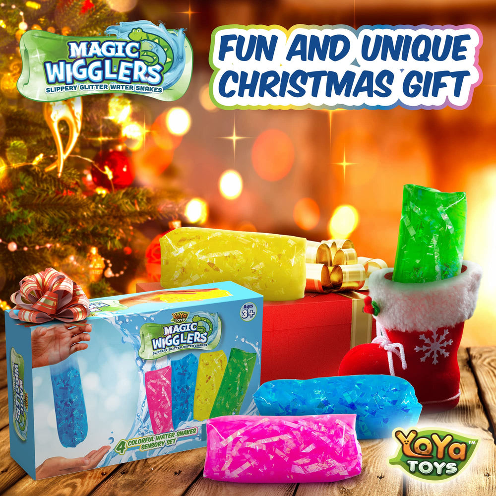 YoYa Toys Magic Wigglers Water Snake in use boosts hand dexterity for play