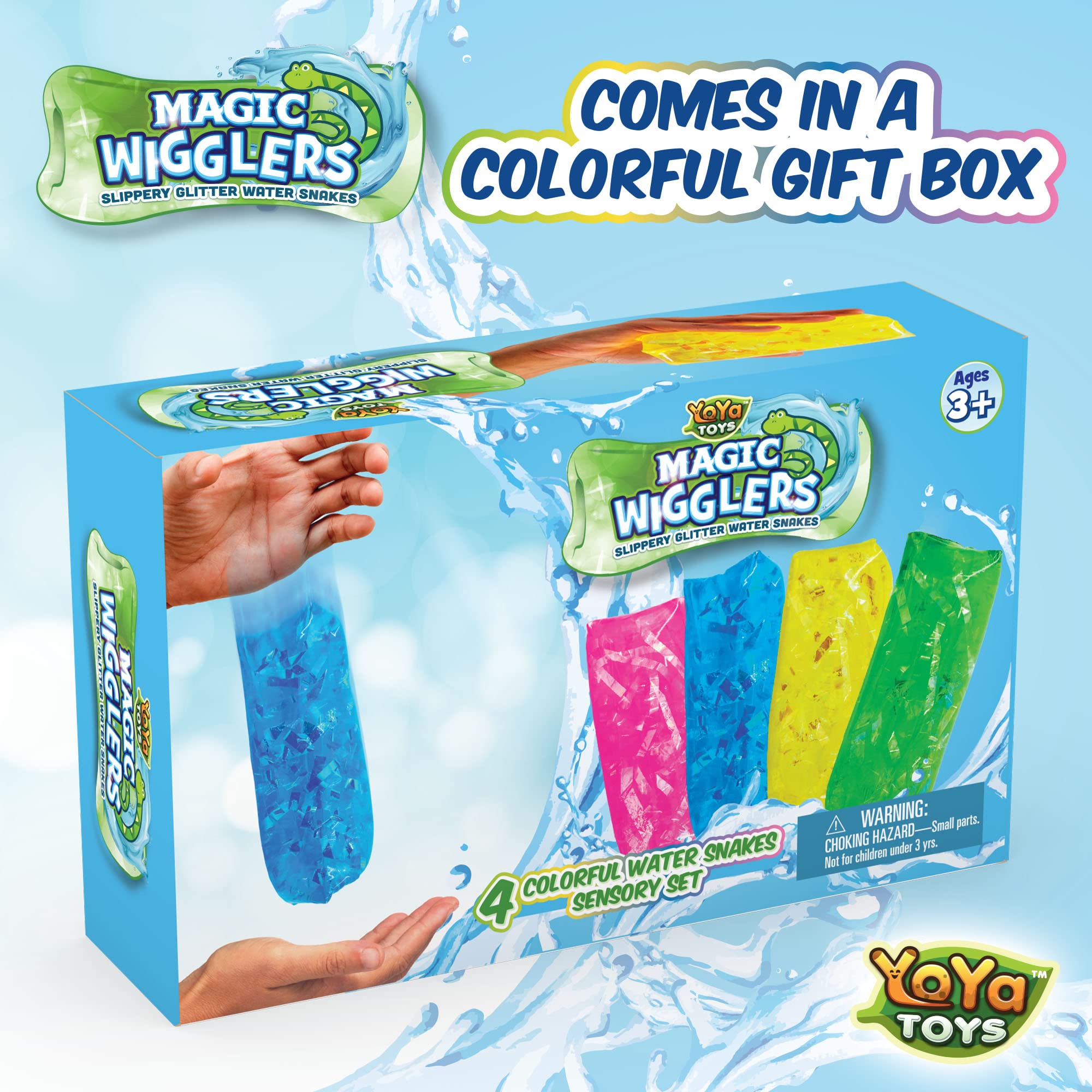 YoYa Toys Magic Wigglers detail emphasizes jelly fill and tactile engagement