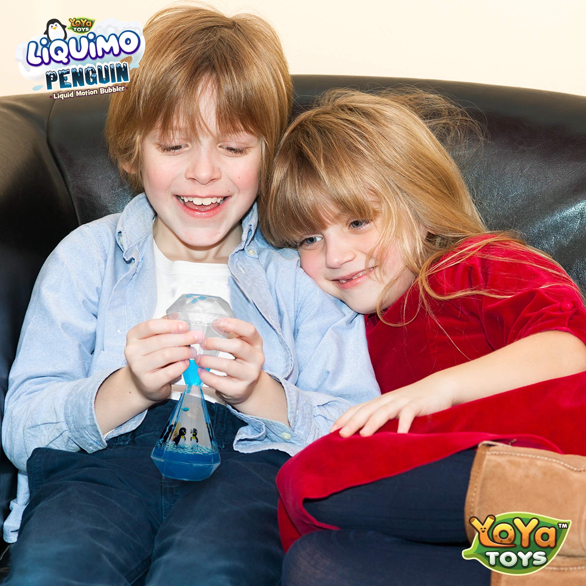 YoYa Toys Liquimo Penguin vibrant liquid for colorful visuals.