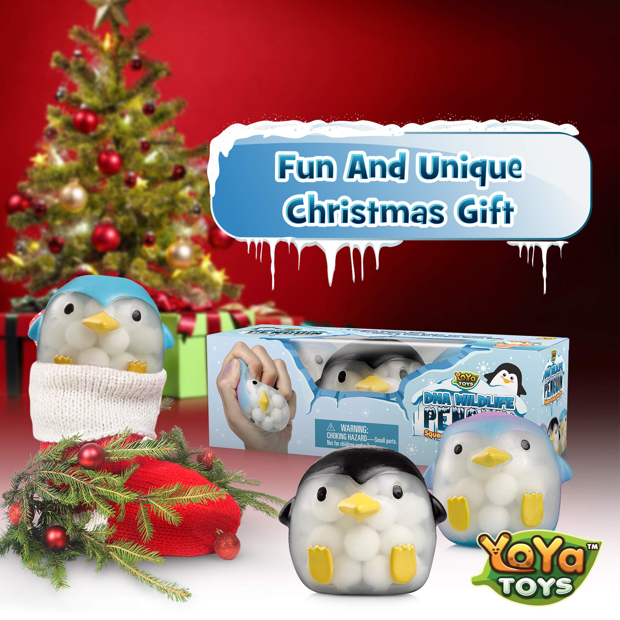 YoYa Toys Penguin DNA Ball jumbo size offers immersive mood lifting.