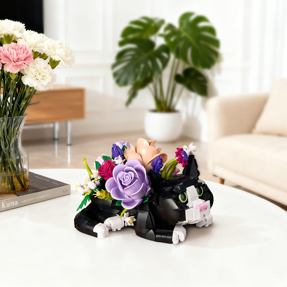 YOYBLOXY pale-purple-gerberas-and-white-jasmine arrangement adds romance to room