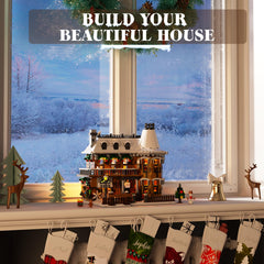 YOYBLOXY Two-story design with attic storage supports immersive storytelling and display options.