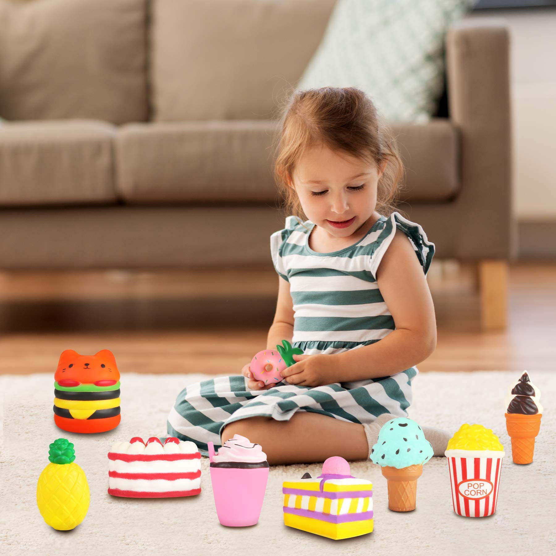 YOYI slow rising pineapple squishy sparks playful fidgeting and mood lifting.
