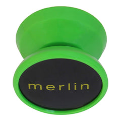 Merlin Yoyo green body with easy tug-back returns for quick practice.