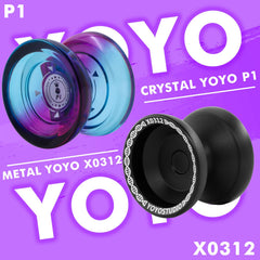 YOYOSTUDIO crystal yoyo P1 showcases vivid colors with durable PC construction