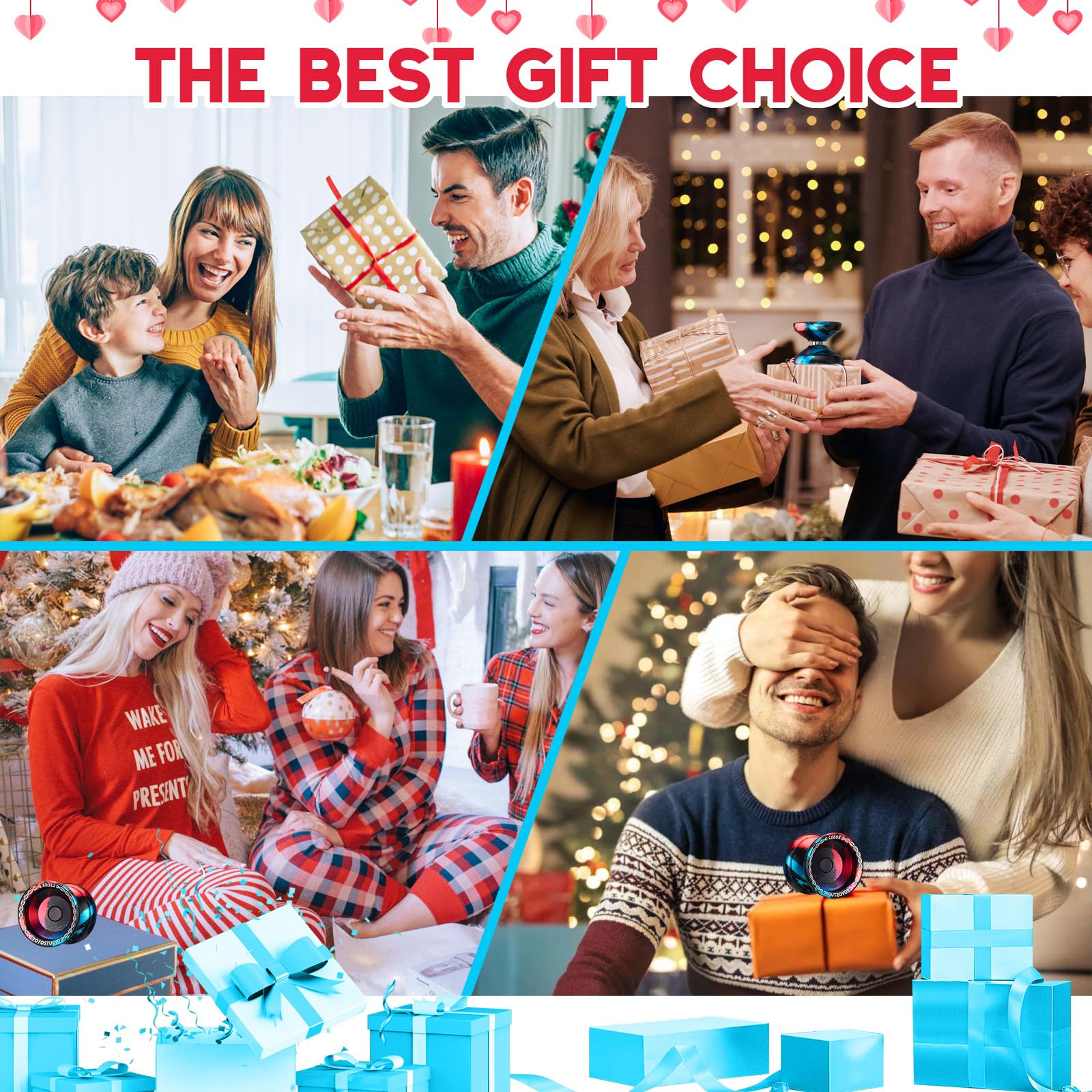 Gift-ready YOYOSTUDIO packaging appeals to players of all ages.