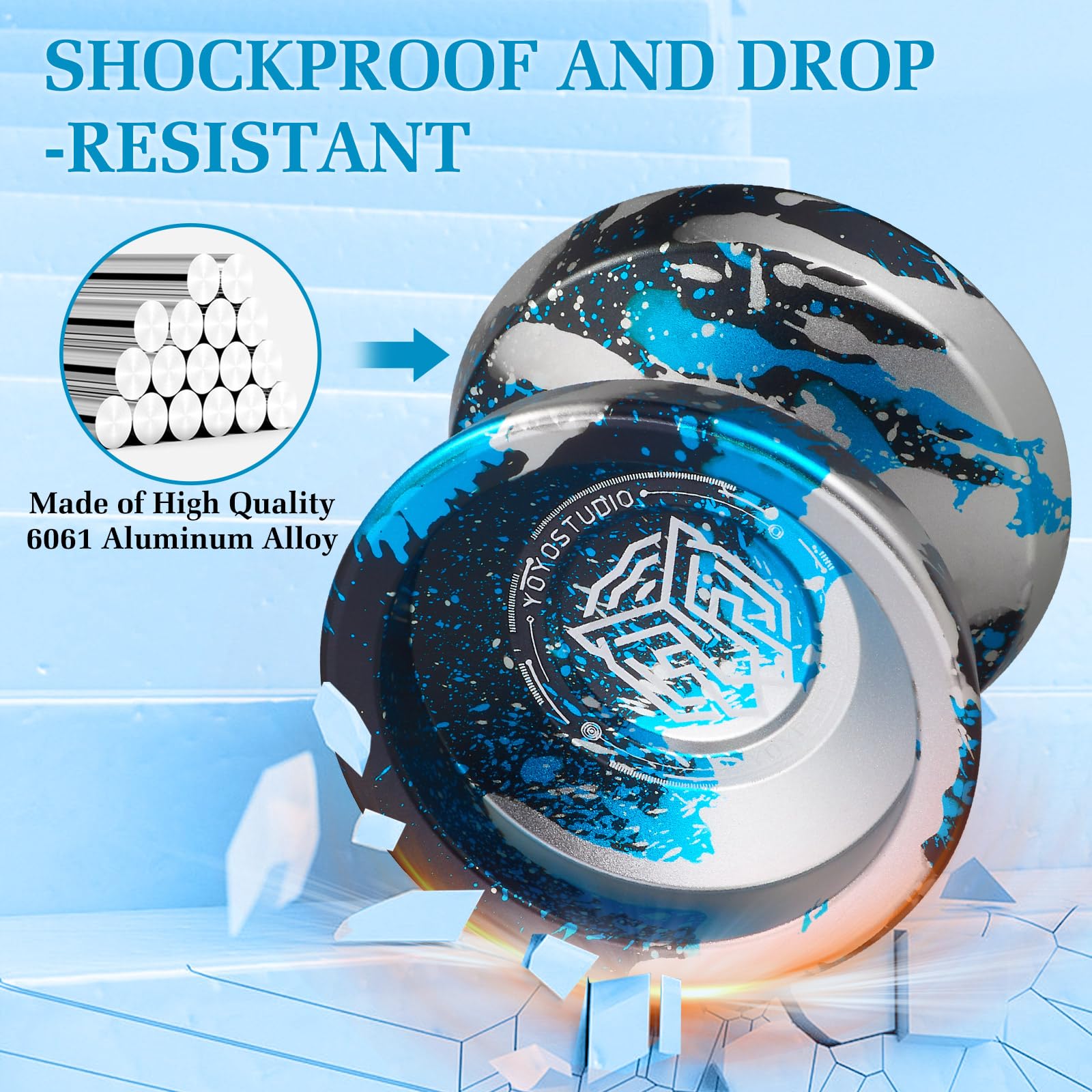 YOYOSTUDIO H17 drop-resistant design for worry-free practice